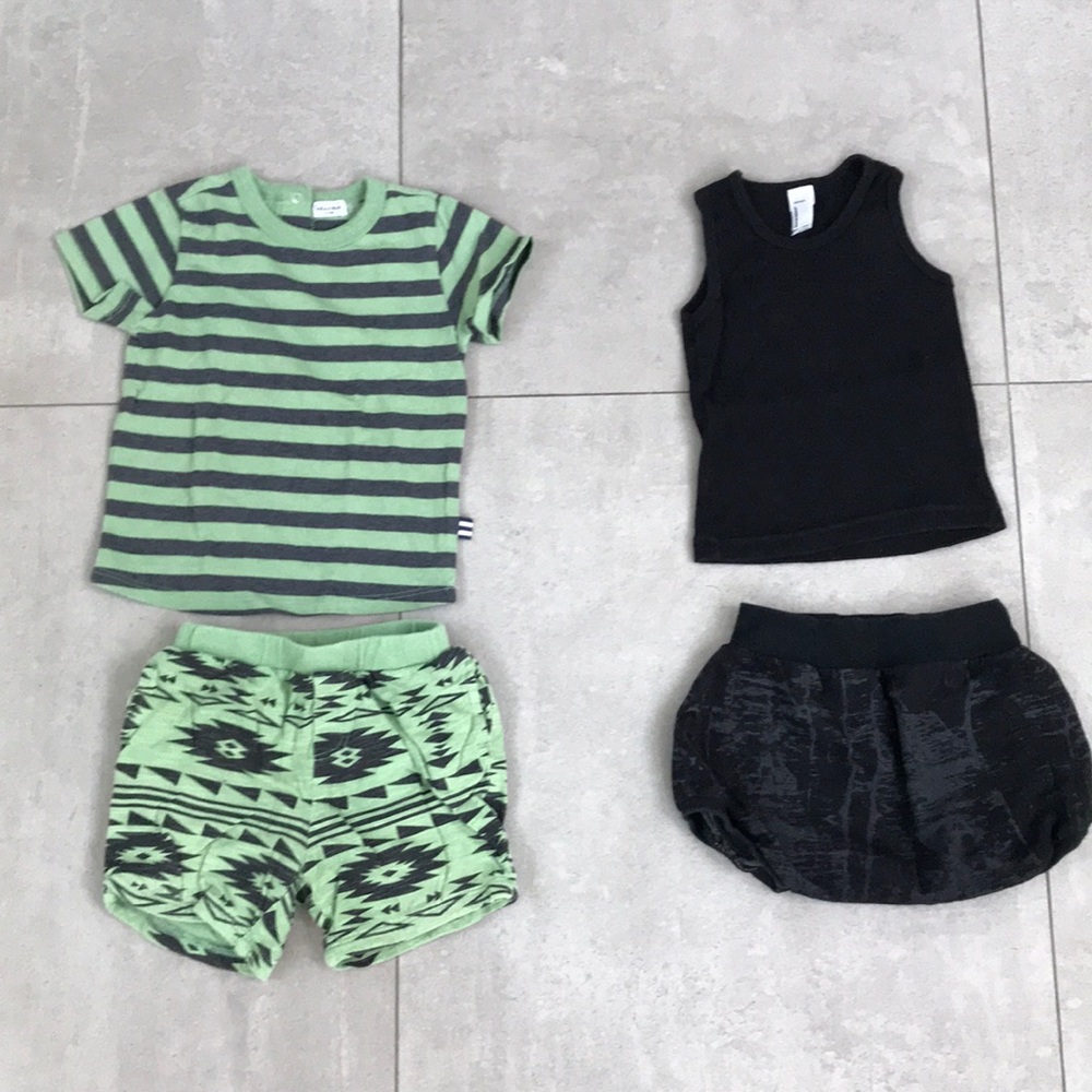 Bundle of mix and match outfits - size 12-18 month